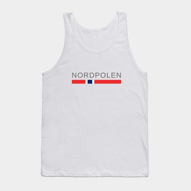 The North Pole | Nordpolen | Norway Tank Top by tshirtsnorway